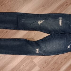 Mia Women's Distressed Blue Jeans 10